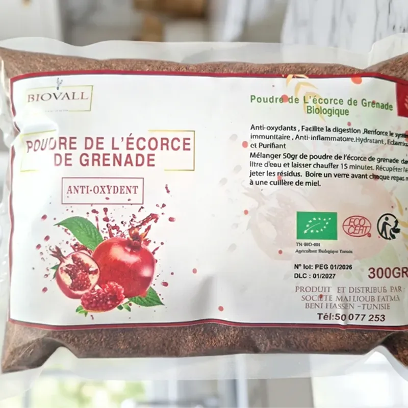 Farine de l'Ecorce de Grenade Biologique 300 g — best