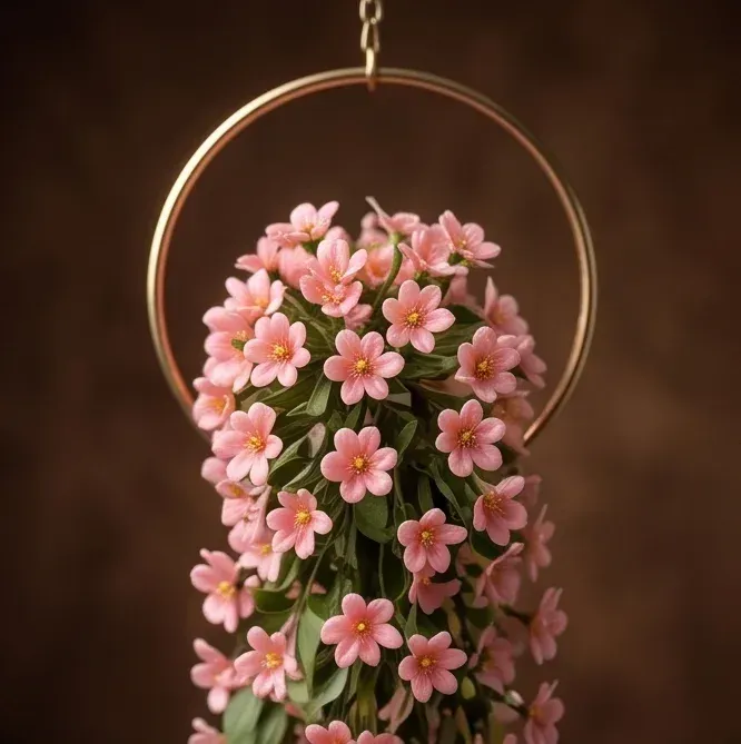 Fleur suspendue décorative artificielle pour mariage et fête — best — photo 4