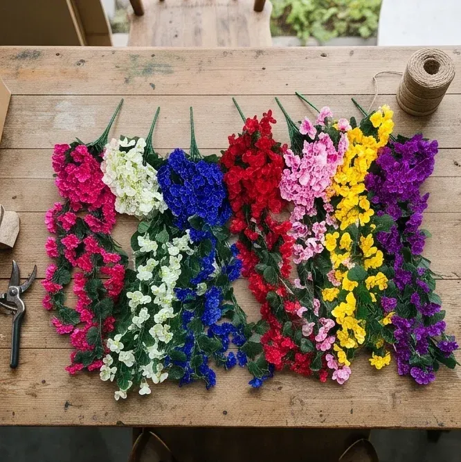 Bouquet de fleurs artificielles pour décoration — best — photo 3